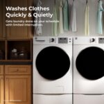 Kenmore 4.5 cu. ft. Front Load Washer with Stain Removing Steam Treatment - Reduce Laundry Time with Accela Wash - LED - ENERGY STAR Certified - White - Image 7