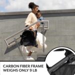 Evenflo Hummingbird Ultra-Lightweight Carbon Fiber Stroller (Calypte Pink) - Image 9