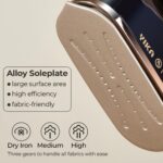 YIKA Clothes Steamer & Iron 2-in-1, Handheld Clothing Fabric Wrinkle Removal, 300ml Water Tank, Large Alloy Soleplate, Lightweight Small Garment Steamer for Home or Travel - Image 4
