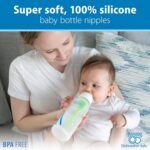 Dr. Brown’s Natural Flow Level 2 Narrow Baby Bottle Silicone Nipple, Medium Flow, 3m+, 100% Silicone Bottle Nipple, 6 Count - Image 8