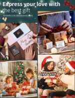 6 Pairs Stud Earrings Set, Hypoallergenic Cubic Zirconia 316L Earrings Stainless Steel CZ Earrings 3-8mm (Steel color) - Image 9