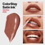 Revlon ColorStay Satin Ink Liquid Lipstick, Longwear Rich Lip Colors, Formulated with Black Currant Seed Oil, 002 Wild Ride, 0.17 fl oz - Image 3