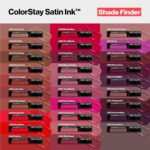Revlon ColorStay Satin Ink Liquid Lipstick, Longwear Rich Lip Colors, Formulated with Black Currant Seed Oil, 002 Wild Ride, 0.17 fl oz - Image 7