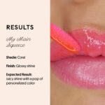 Winky Lux Grapefruit Fruity Gloss pH Lip Stain, Non Sticky Lip Gloss, Tinted Lip Oil, Lip Lacquer, Yummy Fruit Lip Gloss, Jojoba Oil for Hydration & Shine, Soft Grapefruit Scent - Image 5