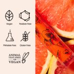 Winky Lux Grapefruit Fruity Gloss pH Lip Stain, Non Sticky Lip Gloss, Tinted Lip Oil, Lip Lacquer, Yummy Fruit Lip Gloss, Jojoba Oil for Hydration & Shine, Soft Grapefruit Scent - Image 6