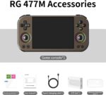 RG477M Retro Handheld Game Console , Aluminum Alloy CNC Dimensity 8300 Android14 System 4.7-inch Touch Handheld Game Console WiFi/Bluetooth Hall Joystick RGB Light 5300mah 12+ 256gb - Image 10