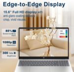HP Laptop 15 | Intel i7-1255U 10-Core Processor | 36GB DDR4 RAM | 1TB PCIe SSD | 15.6" FHD 1080p Display | Windows 11 Pro | Thin Notebook with Ultrabook-Level Performance for Work & Study - Image 4