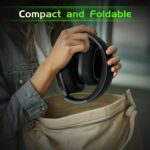 Wireless Gaming Headset for Xbox Series X/S, Xbox One, PS5, PC, Mac, Bluetooth 6.0 Gaming Headphones with Flip-to-Mute Noise-Canceling Mic, Foldable, 3D Surround Sound, 45H Battery - Black - Image 10