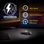 ASUS ROG Strix Impact III Wireless Gaming Mouse, 57 G Lightweight, 36K DPI Sensor, Bluetooth & 2,4GHz RF, ROG SpeedNova, Up to 618hrs Battery Life, Replaceable Switches, ROG Omni Receiver, Black - Image 6