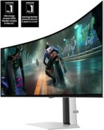 Samsung 49" Odyssey OLED G9 (G91SD) Dual QHD QD-OLED G-Sync Compatible Curved Gaming Monitor, 144Hz, 0.03ms, AMD FreeSync Premium Pro, Ergonomic Stand, 3 Year Warranty, LS49DG910SNXZA, 2024 - Image 4