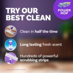 Swiffer PowerMop Multi-Surface Mop Kit for Floor Cleaning, Includes PowerMop, 2 Mopping Pad Refills, 1 Cleaning Solution with Fresh Scent and 2 Batteries - Image 3