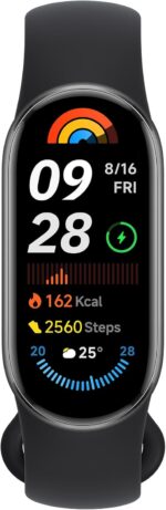 Xiaomi Smart Band 9 Global Version (2024) 1.62" Amoled Display | 233 mAh Battery | up to 21 Days of Battery Life | Over 150 Workout Modes | BT 5.4 | 50M Water Resistant - Midnight Black - Image 6