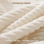 Folding Sofa Bed, Convertible Sleeper Chair with Pilow Foldable Matress, 2 in 1 Pull Out Loveseat Sofa Portable Fold Out Chair Bed Comfy Floor Couch Lounge for Living Room Bedroom - Image 7