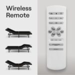 Nectar Premier Adjustable Base - Queen - Head & Foot Incline - Wireless Remote with Memory- 3 Massage Settings - 4 USB Ports - Anti-Snore & Zero Gravity - Image 7