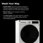 Kenmore 2641202 2.2 cu. ft. Compact Front Load Washer with Wrinkle Relaxing Steam Treatment-Reduce Laundry Time with Accela & Express Wash-LED-Energy Star Certified, White - Image 4