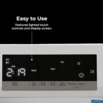 Kenmore 2641202 2.2 cu. ft. Compact Front Load Washer with Wrinkle Relaxing Steam Treatment-Reduce Laundry Time with Accela & Express Wash-LED-Energy Star Certified, White - Image 5