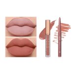 YOUNG VISION 6 Colors Matte Lipstick & Lip liner Combo Set, Matte Lip Makeup Srt - Durable, Waterproof, Long Wear, Cruelty Free for Girls, Women, Beginners Teenagers - Image 10