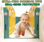 8 in 1 Toddler Slide Set, Kids Slide for Toddlers, Toddler Climber Slide PlaySet with Basketball Hoop,Outdoor Indoor Playground for Toddlers Upgraded - Image 4