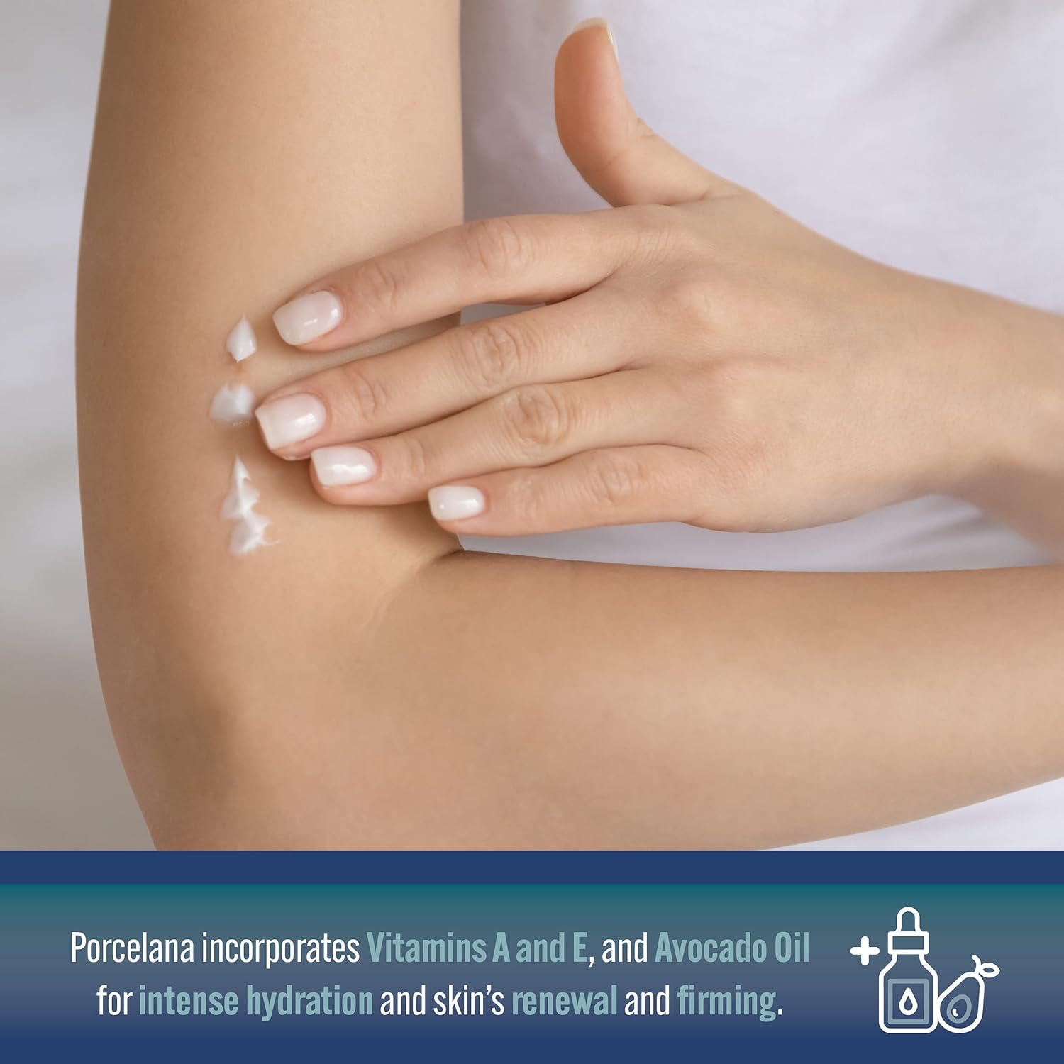 Porcelana Nighttime Hydration Cream Updated Formula - Fades Dark Spots & Evens Skin Tone - For Sun or Age Spots, Acne Scarring, Melasma & Other Discoloration - Moisturizer w/Vitamins & Antioxidants - Image 7