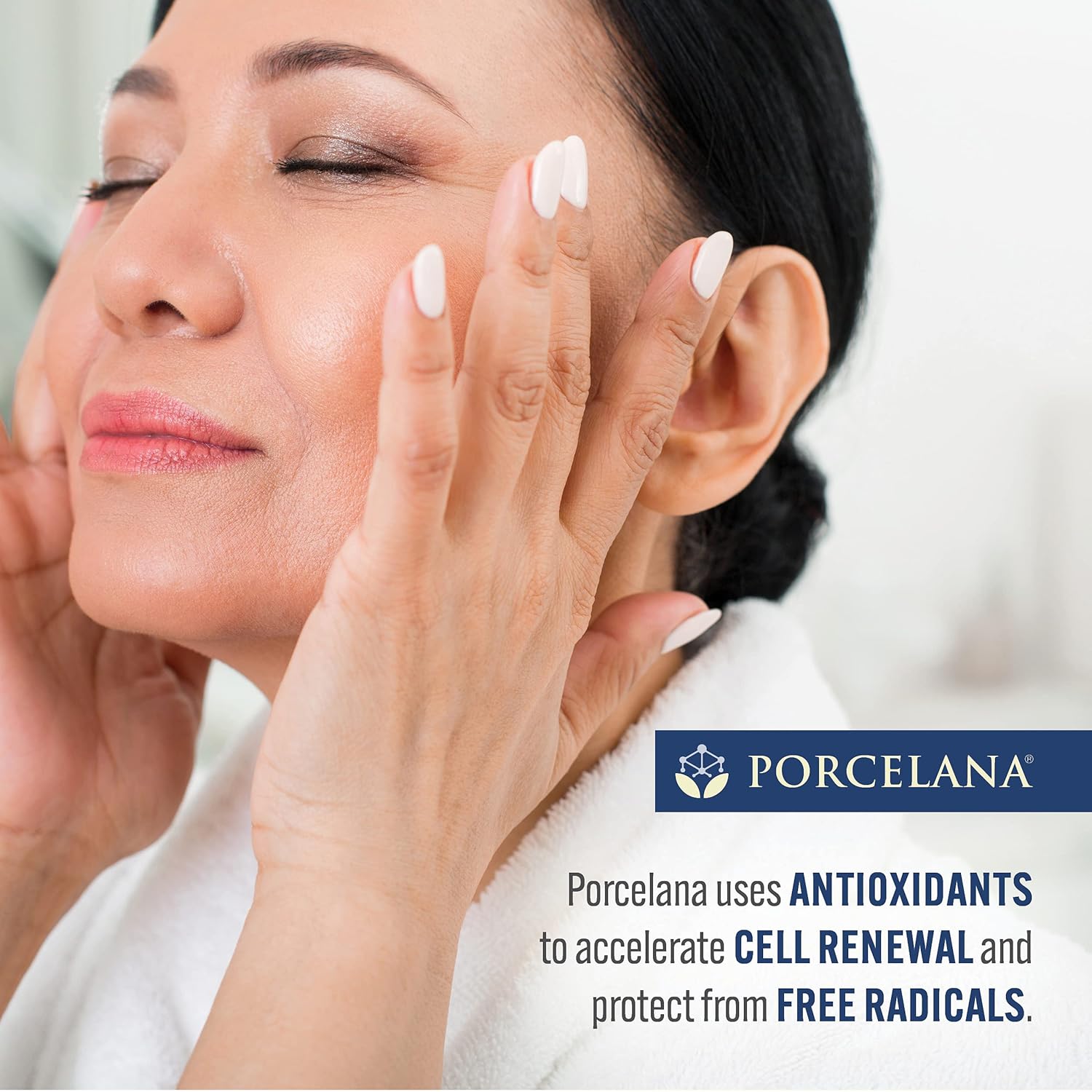 Porcelana Nighttime Hydration Cream Updated Formula - Fades Dark Spots & Evens Skin Tone - For Sun or Age Spots, Acne Scarring, Melasma & Other Discoloration - Moisturizer w/Vitamins & Antioxidants - Image 8