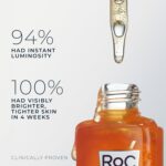 RoC Multi Correxion Revive + Glow 10% Active Vitamin C Serum for Face, Daily Anti-Aging Wrinkle and Skin Tone Skin Care Treatment, Brightening Serum , 1 Fluid Ounce - Image 4