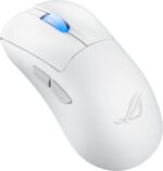ASUS ROG Keris II Ace Wireless Gaming Mouse – Right-Handed Ergonomic, 54g, Tri-Mode Connectivity, 42K DPI, up to 107Hr Battery, PC/Mac Support - White - Image 9