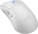 ASUS ROG Keris II Ace Wireless Gaming Mouse – Right-Handed Ergonomic, 54g, Tri-Mode Connectivity, 42K DPI, up to 107Hr Battery, PC/Mac Support - White - Image 14