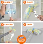 Swiffer Duster Kit with 6 ft Super Extendable Handle, Heavy Duty Starter Kit with 8 Refills - Image 11