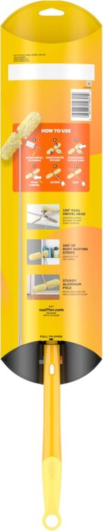 Swiffer Duster Kit with 6 ft Super Extendable Handle, Heavy Duty Starter Kit with 8 Refills - Image 14