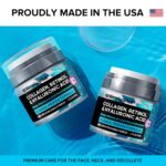 SimplyVital Anti-Aging Collagen Retinol Cream for Face, Neck & Décolleté with Hyaluronic Acid - Made in USA, Daily Collagen, Retinol & Hyaluronic Acid Cream, 2-Pack - Image 6