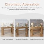 Tribesigns 63-Inch Long Console Table, Wooden Rectangular Sofa Table Behind The Couch, Farmhouse Entryway Table for Entrance, Hallway, Living Room (Natural) - Image 8