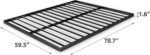 ZINUS Queen Quick Lock Bunkie Board, Box Spring & Bed Slat Replacement, Metal Frame with Steel Slats, Easy Assembly - Image 5