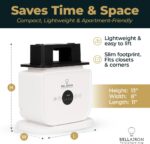 Automatic Hot Air Dryer & Iron – Clothes Dryer and Hands Free Wrinkle Remover for Shirts & Pants-Gentle on All Fabrics - Apartment & Dorm Room Essentials - Ideal Than Any Iron and Steamer - Image 8