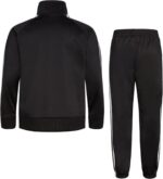 adidas boys Tricot Tracksuit Jacket Jogger Pant Set - Image 3