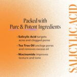 DERMA E Acne Spot Treatment, Acne Blemish Control Treatment Serum, 2 Fl Oz, Clinically Studied to Help Fight Blackheads, Breakouts and Cystic Acne for Clearer Looking Skin - Image 5