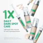 Easydew DW-EGF Melatoning Ampoule 1X - Hydrating Dark Spot Serum with Niacinamide & Glutathione for Uneven Skin - Fast Absorbing Day & Night Ampoule Korean Skin Care (Pump 0.27 fl oz, EGF 1X) - Image 3