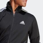 adidas Men's Basic 3-Stripes Tricot Track Suit - Image 3