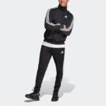 adidas Men's Basic 3-Stripes Tricot Track Suit - Image 5