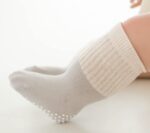 Baby Girls Boys Socks infant Cotton Crew Socks for newborn Non Slip/Anti Skid Toddler Knee-high Socks set - Image 8