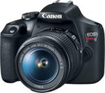 Canon EOS Rebel T7 DSLR Camera w/EF-S 18-55mm f/3.5-5.6 IS II Lens Bundle with 2x 64GB Memory Cards + Wide Angle & Telephoto Lenses + Pro Kit (Renewed) Black - Image 4