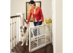 MYPET North States Universal Pet Gate: 26” - 42” Wide Dog Gate. Can be Pressure Mounted or used as Swinging Door with Included Hardware. Dog Gates for Doorways, 26" Tall, Gray - Image 10
