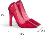 Fred Pumped Up High Heel Phone Stand, Ruby Red - Durable Silicone Mobile Stand for Desk or Travel - Stylish Shoe-Shaped Support for Smartphones & Electronic Accessories - Image 6