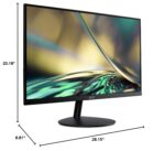 Acer SB322QK bmiipx 31.5" UHD 3840 x 2160 Zero-Frame Gaming Office Monitor | Adaptive-Sync Support (FreeSync Compatible) | Ultra-Thin Design | VESA Mounting Compliant | Tilt | DP & HDMI Ports - Image 12