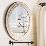 24 Inches Wood Round Mirrors for Wall Decor, Rustic Decorative Circle Mirror for Home, Office, Bedroom, Bathroom, Living Room, Entryway - Image 4