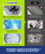 Deep Cleaning Washing Machine Cleaner Tablets, No More Odor & Pet Fur Washing Machine Cleaning Tablets, Washer Cleaner For HE Top Front Load, Septic Safe, 24 Counts/1 Year Supply - Image 7