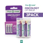 Oncology Lip Balm USDA Organic, Hydrate Dry, Parched Lips. Moisturizing -3 Pack - Image 6