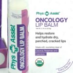 Oncology Lip Balm USDA Organic, Hydrate Dry, Parched Lips. Moisturizing -3 Pack - Image 7