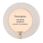 Neutrogena Mineral Sheers Compact Powder Foundation, Lightweight & Oil-Free Mineral Foundation, Fragrance-Free, Classic Ivory 10,.34 oz (Pack of 2) - Image 15