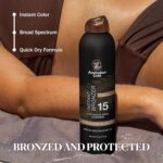 Australian Gold Continuous Spray Sunscreen with Instant Bronzer SPF 15, Immediate Glow & Dries Fast, Broad Spectrum, Water Resistant, Non-Greasy, Oxybenzone Free, Cruelty Free, 6 Ounce - Image 5