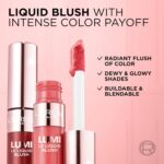 L'Oreal Paris True Match Lumi Le Liquid Blush, Intense Lightweight Blush Formula With Liquid Pigments, Dewy Worth It, 0.33 Fl Oz - Image 3